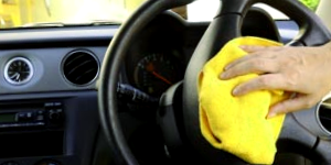 Cleaning Steering Wheel 1
