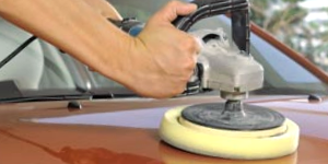 Polishing A Car
