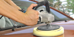 Polishing Car Paint