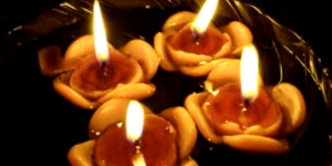 Rose Shaped Candles
