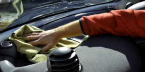 Wiping Car Interior