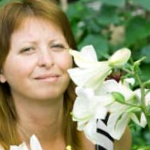 Woman With Lilies