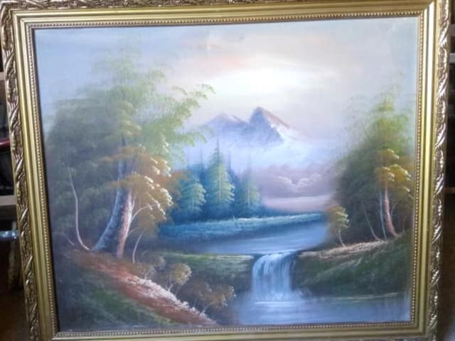 Como Colocar Un Marco A Su Lienzo Recien Pintado