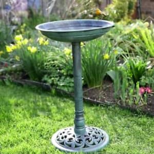 Como Comprar Un Bebedero Para Pajaros Con Pedestal