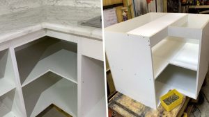 Como Construir Un Armario De Porcelana De Esquina