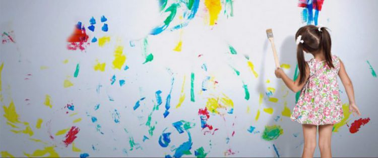 Como Cubrir La Pared Con Pintura Que Brilla 4