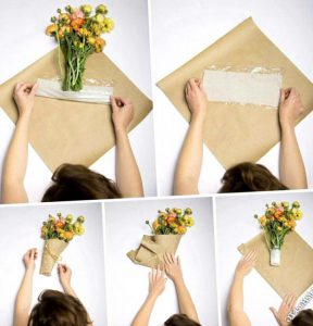 Como Envolver Flores En Celofan