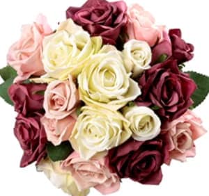Como Hacer Centros De Mesa De Flores Con Rosas Rojas De Seda