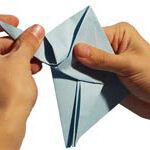Cómo hacer pistolas de origami