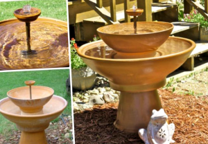 Como Hacer Una Fuente De Jardin