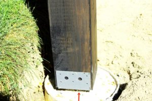 Cómo instalar postes de cerca en tierra