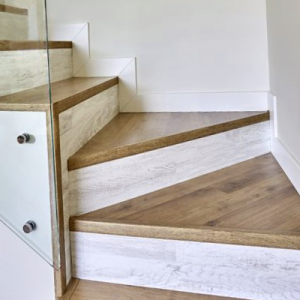 Como Pintar Escalones De Madera En El Sotano 1