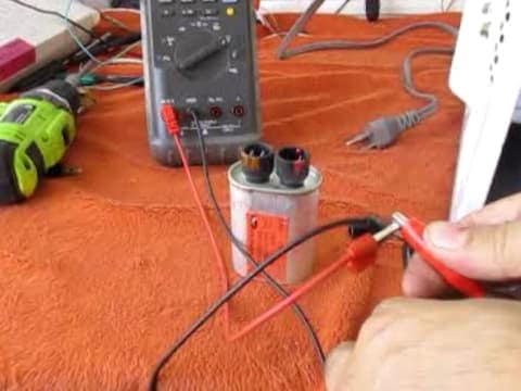 Como Probar Un Condensador De Alto Voltaje En Un Horno Microondas