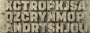 Letras De Hormigon